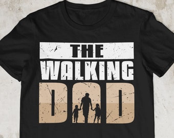Organic Unisex T-Shirt Herren Männer | The walking Dad | Vatertagsgeschenk | Papa Shirt |
