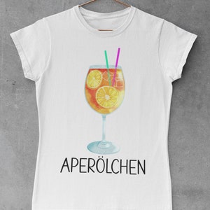 Summer Cocktail Ladies T-Shirt for Women | Aperölchen Spritz