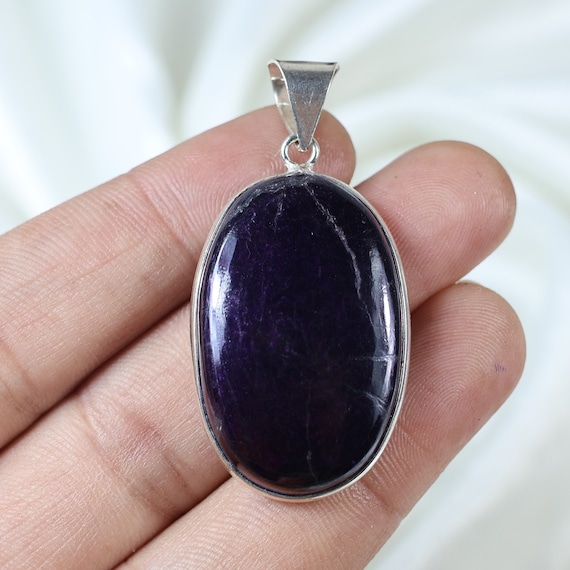 Sterling Silver Purpurite Necklace Sterling Silver Purpurite Necklace
