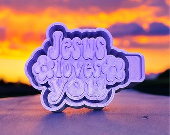 Jesus Loves You Full Size Silicone Mold