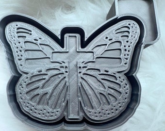 Cross butterfly Full Size Silicone Mold