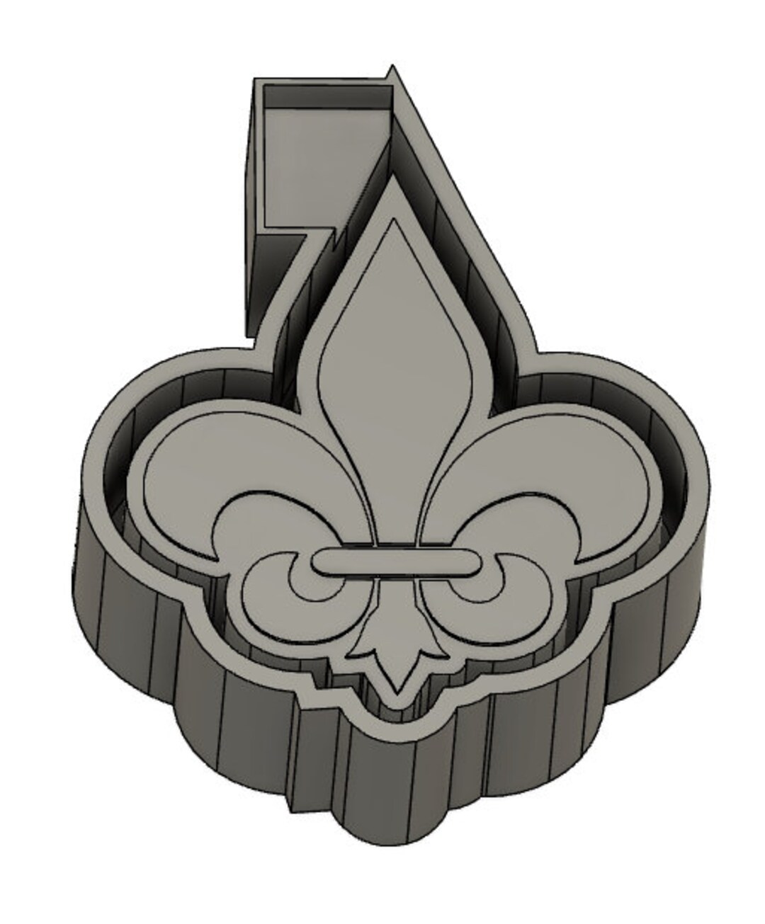 Fleur De Lis Freshie STL Digital Download Etsy