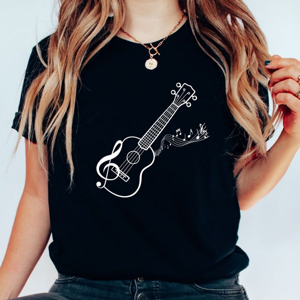 Ukulele Shirt Uke Player Shirt Musician Shirt Ukulele Gifts ukulele ukulele shirt guitar lover shirt music lover gift anime girl shirt