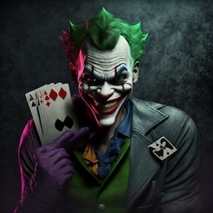 Villain in Style: Joker Artwork for Fans