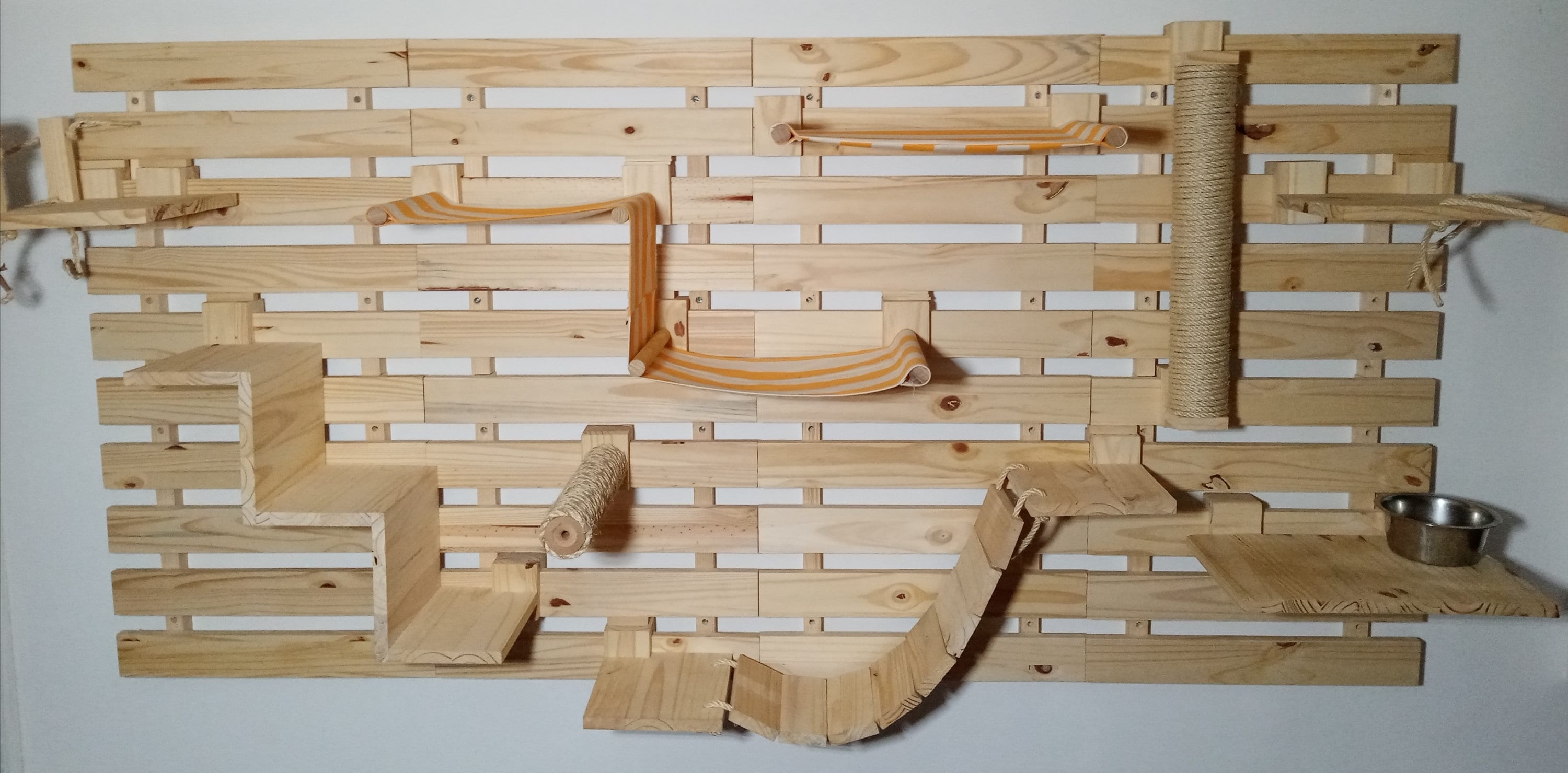 4 Sets De Table En Bois Jason Placemats, Grands, Thème Chat, Vert, Avec Plateau D6692