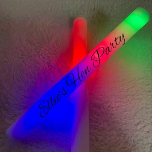 Reusable Glow Stick Etsy UK
