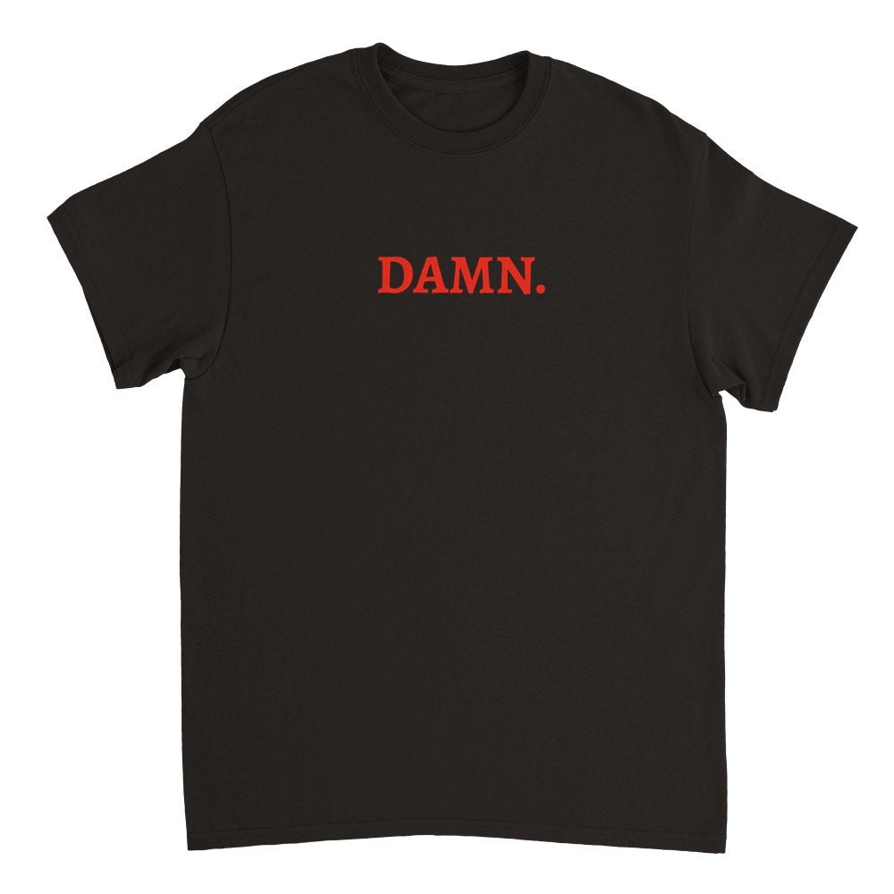 Kendrick Lamar Damn T Shirt - Etsy Kendrick Lamar Damn T Shirt - Etsy