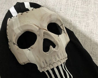 Ghost mask V2 - Operador MW2 airsoft COD Cosplay Airsoft Tactical Skull  Full Mask