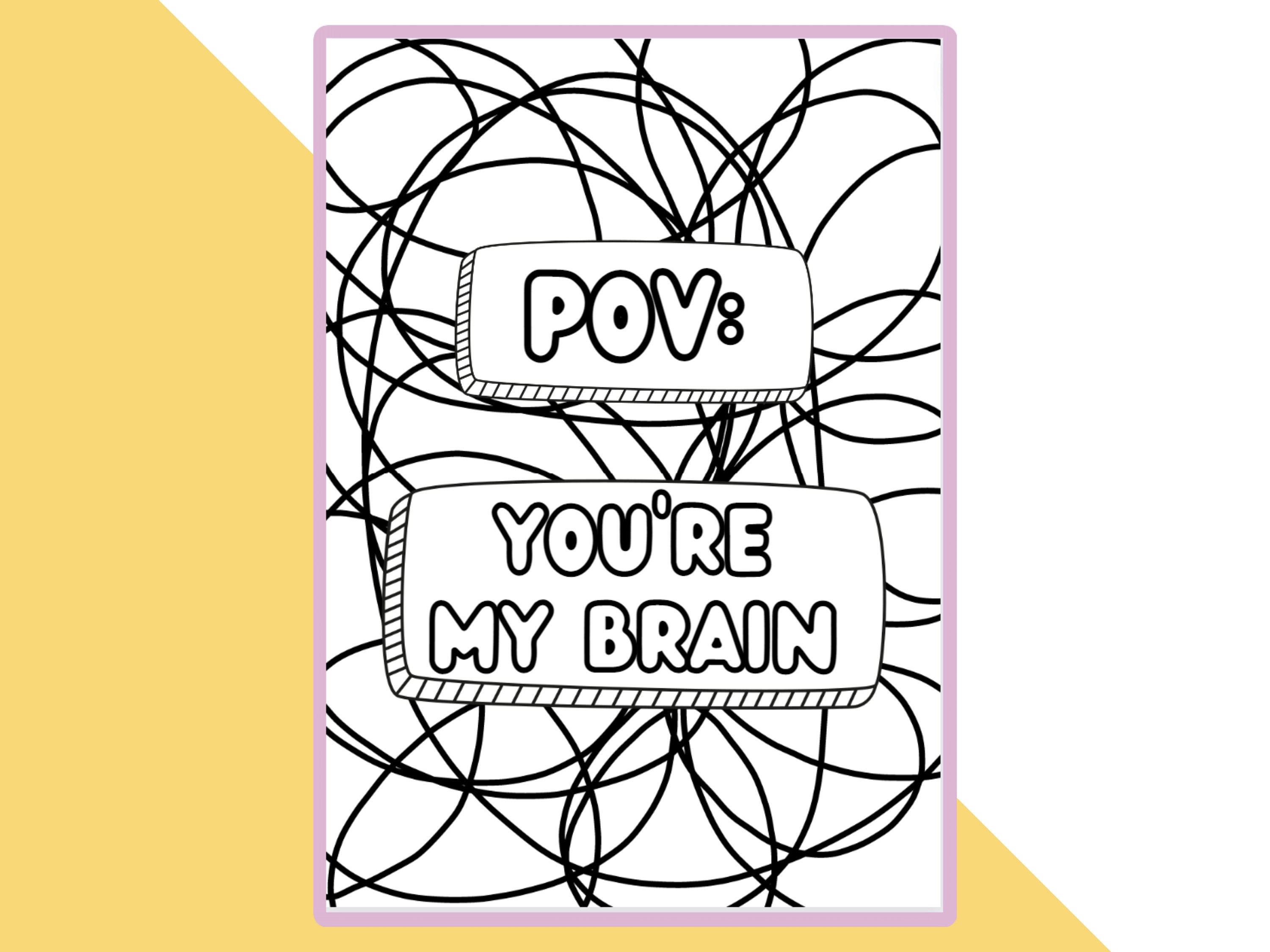 35 ADHD Printable Coloring Pages | Funny Adult Coloring Pages ...
