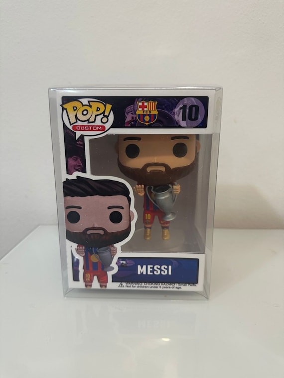 Pop Messi Barcelona 4 Champions 