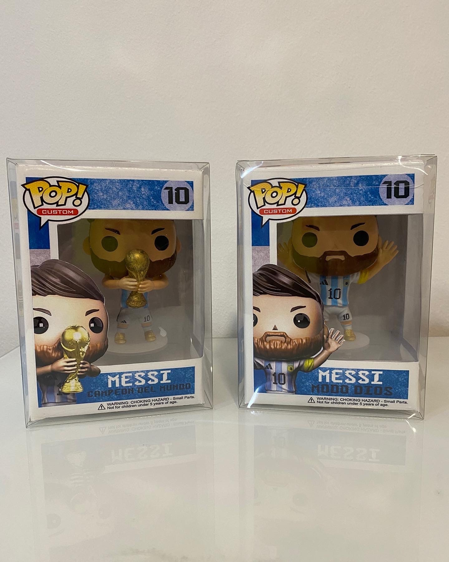 Messi Funko POP Style NEW custom Argentina 2 models