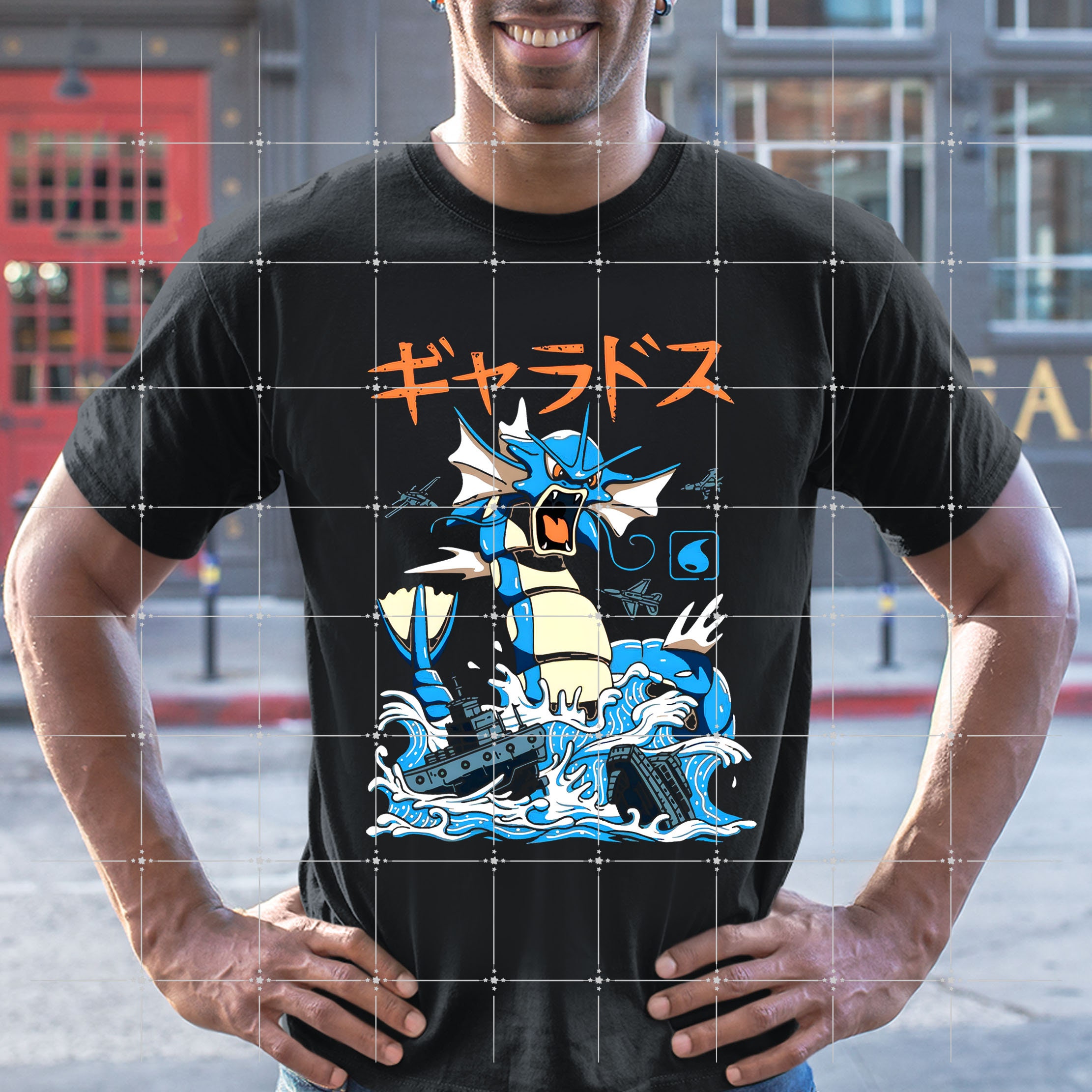 Vintage Washed T-Shirt Harajuku Japanese Animes Street Fighter T