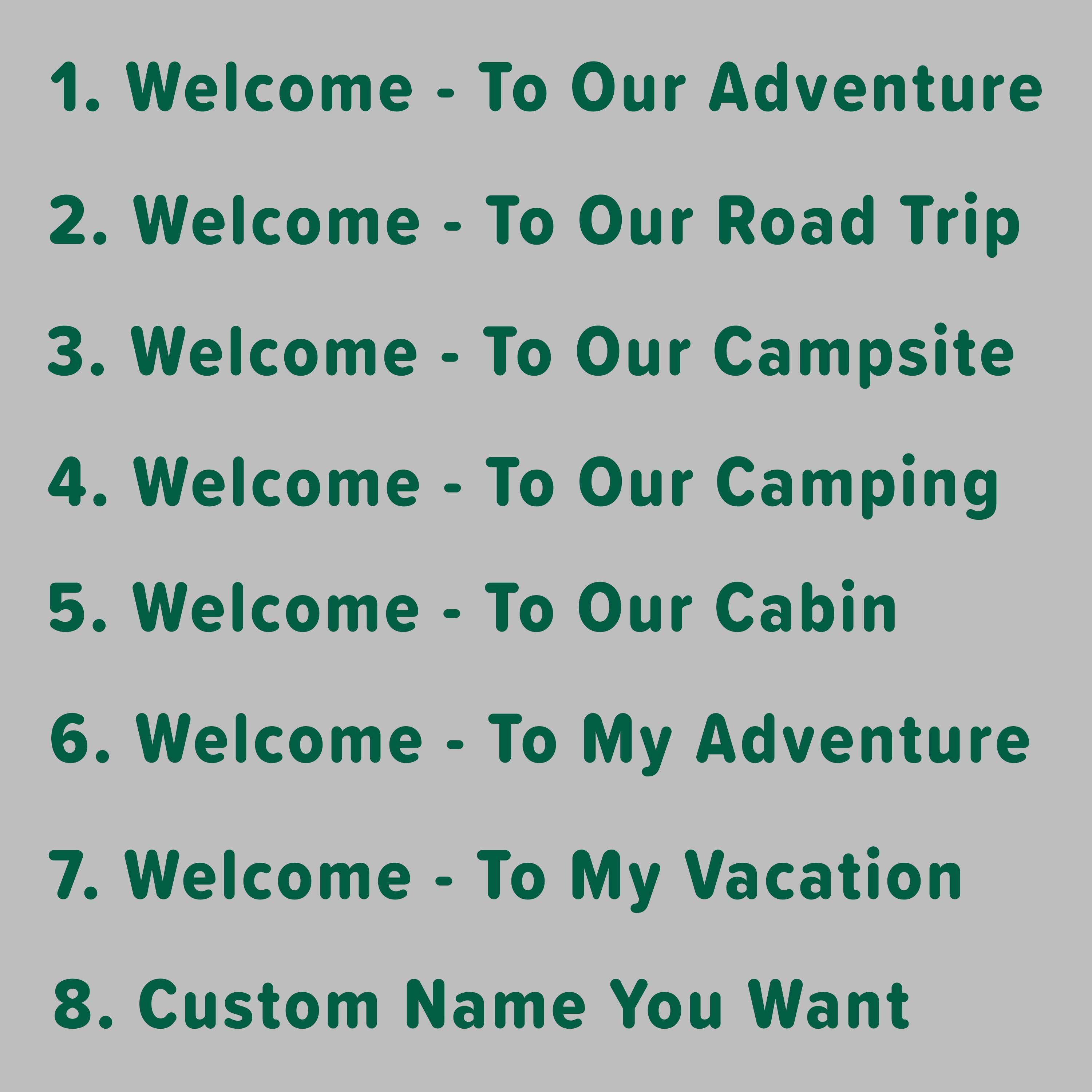 National Park Wedding Sign 3D, Nature Lover, Anniversary, Outdoor Lover