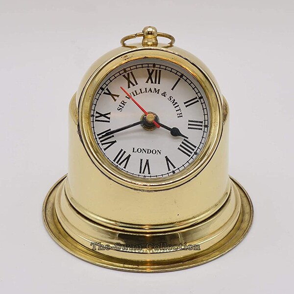 Nautical Brass Clock Etsy