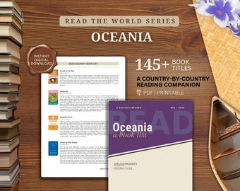 Guida alla lettura sull'Oceania / Oltre 145 libri di letteratura mondiale per paese in formato PDF / Sfida di lettura internazionale