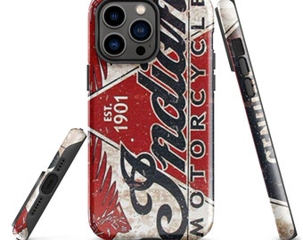 Vintage Tin Sign - Indian Motorcycle Tough Case for iPhone®
