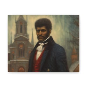 Venerable Pierre Toussaint Canvas Wall Art: Haitian Catholic