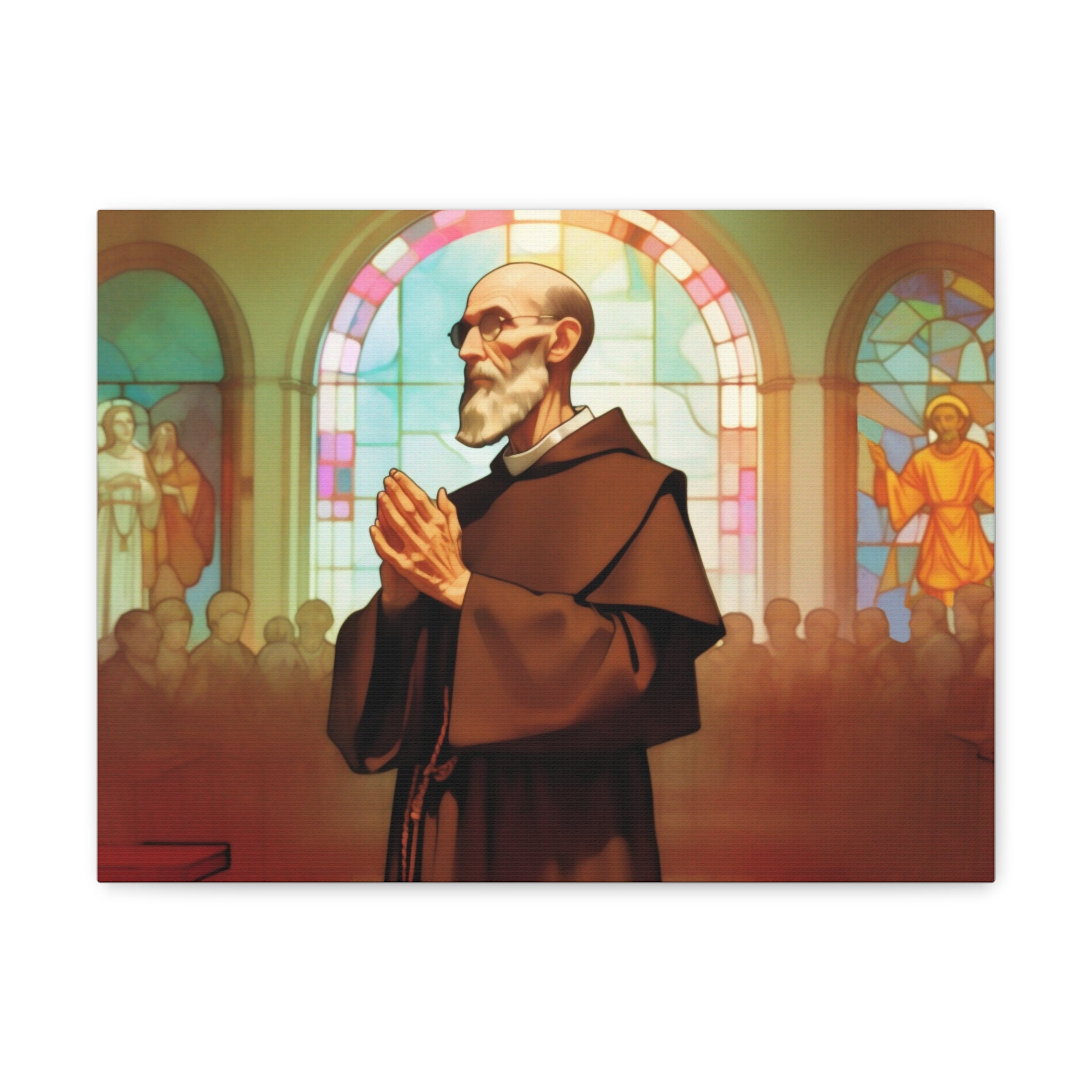 Blessed Solanus Casey, O.f.m.cap - Religious Art, Catholic Wall Decor,  Blessed Figure Tribute - Etsy