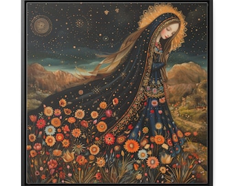 Cosmic Garden of the Patroness / Jardín Cósmico de la Patrona