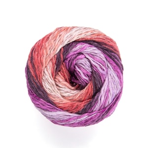 YarnArt Linen Soft, Cotton Blend Yarn, 36 Colors Linen Blend Yarn, Multicolor DK Yarn, Finer Cotton Yarn, 297 yds, 3.52 oz