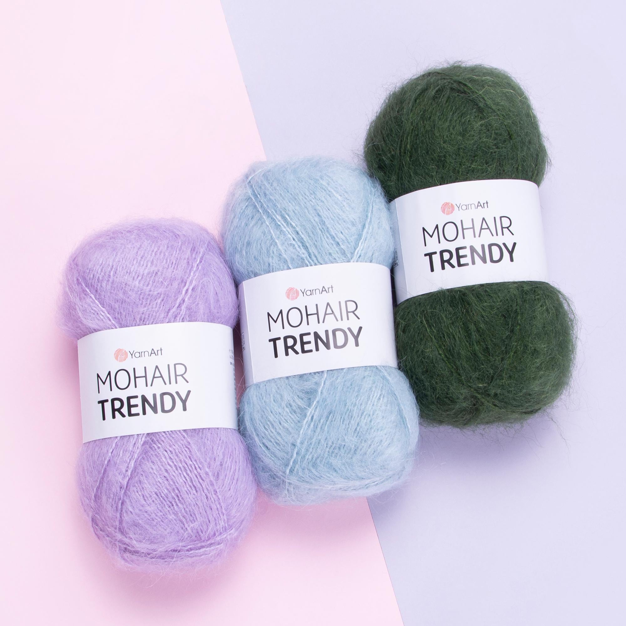 Angora lang wolgaren, comfortabele mohair wol met handwasbaar