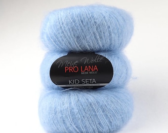 Kid Seta Mohair Silk Yarn: Pro Lana Luxury Blend