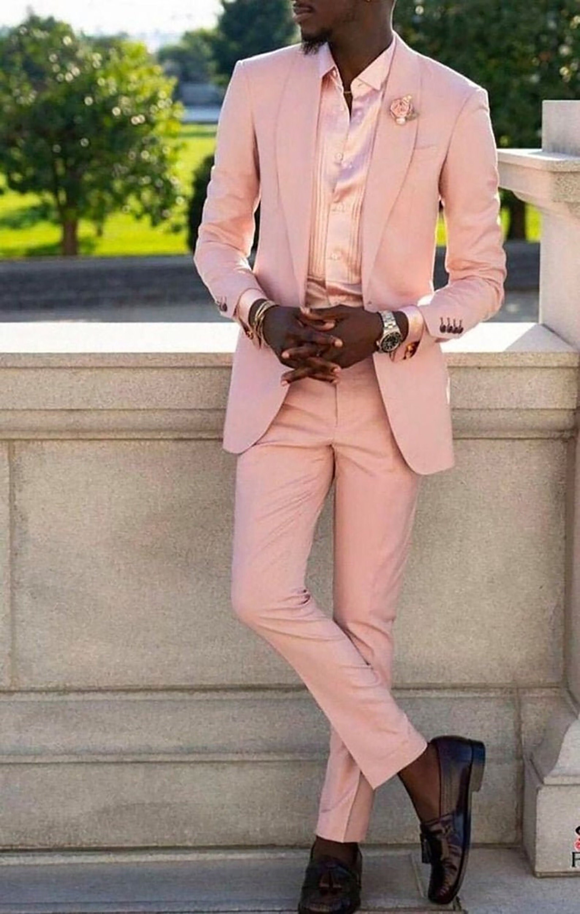 Men Suits Pink Suits Men Wedding Suits Tuxedo Suits Men Prom Etsy