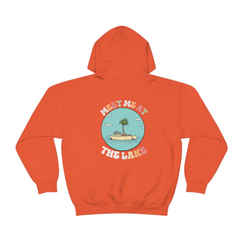 Meet Me at the Lake Oversize Hoodie Summer Beach Hoodie - Etsy