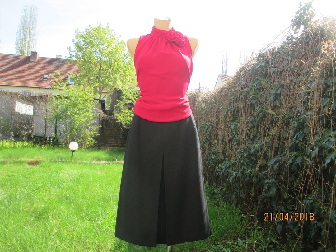 Woven Skirt - Black