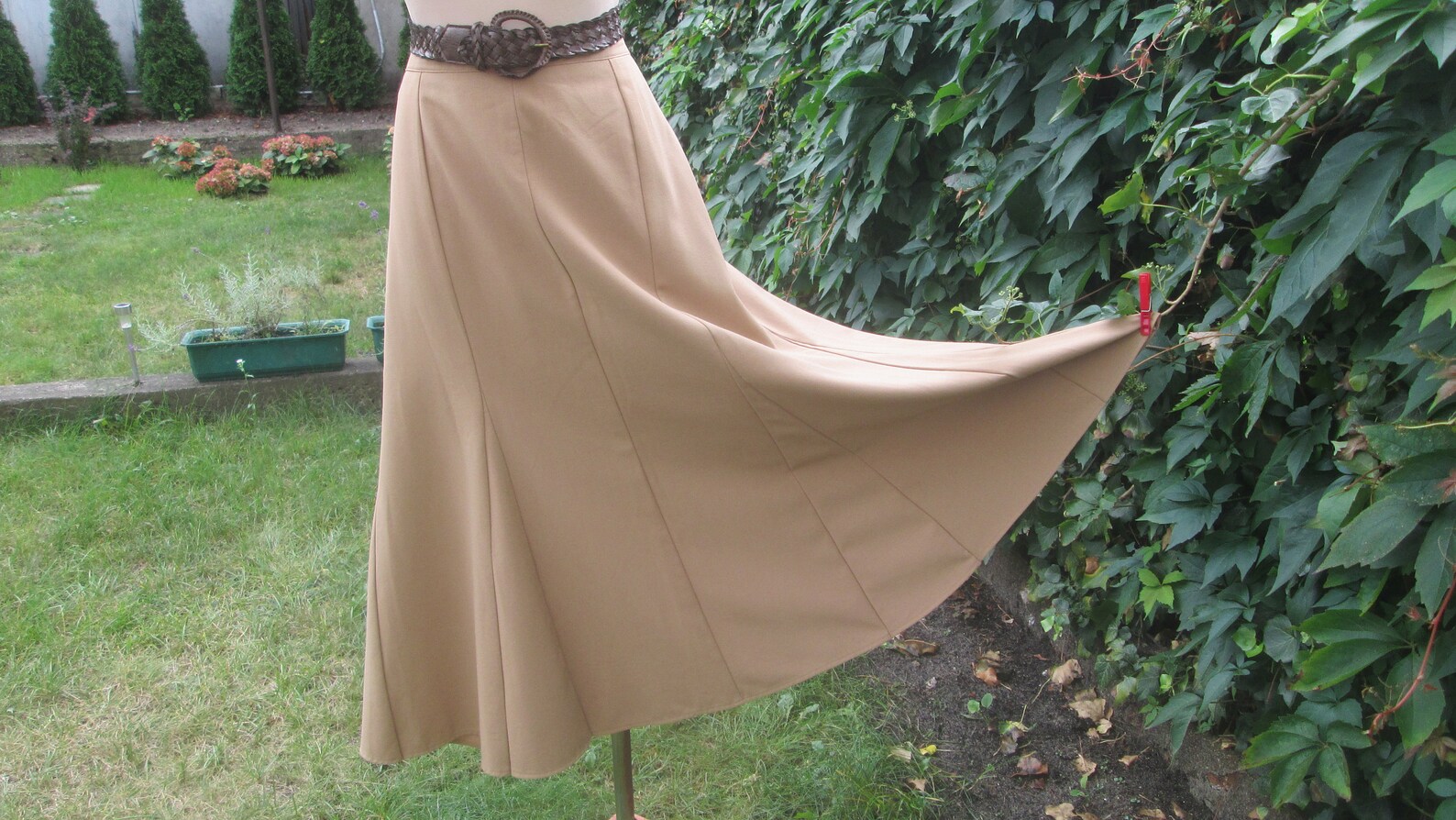 Yellow Vintage Skirt-Waist 28 to 30