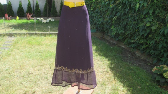 By Jacques Vert Skirt /  Skirt Violet / Designer … - image 6