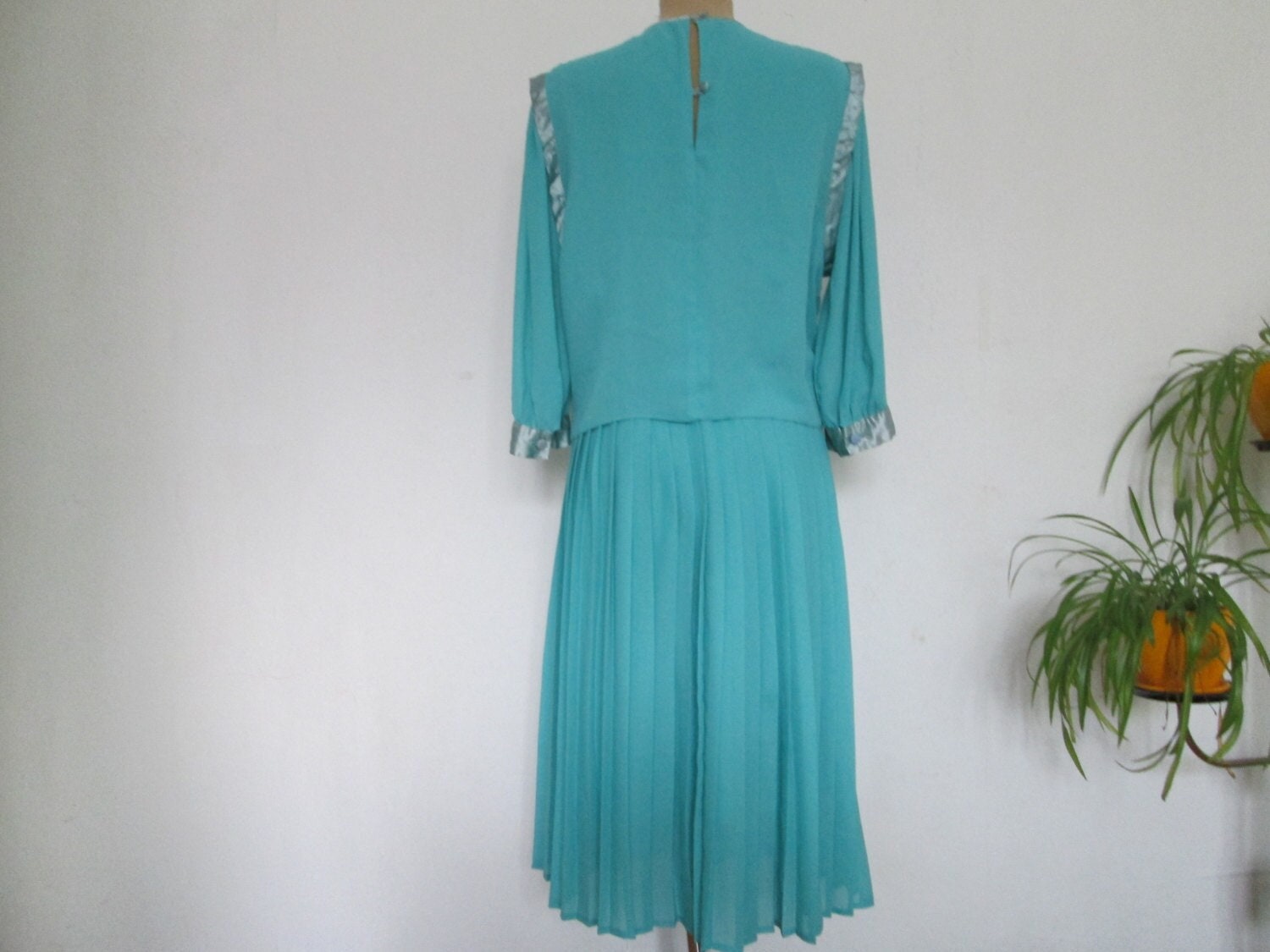 Turkey Time Pleat Collared Dress main image 1