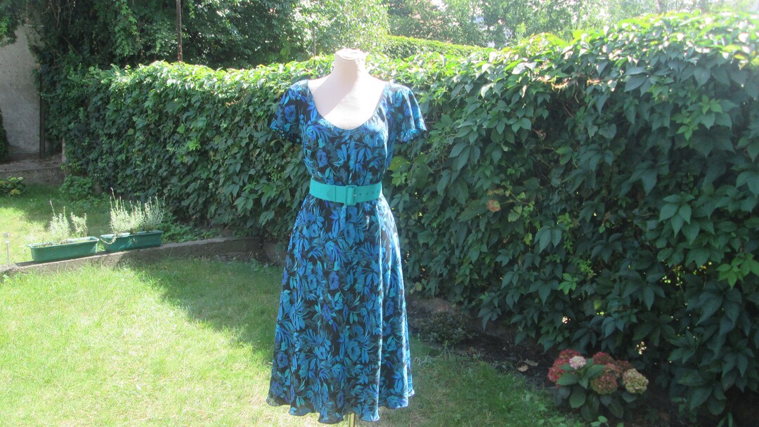 Reversible Long Dress / Size EUR44 / UK16 / Dress Midi/ Summer Dress ...