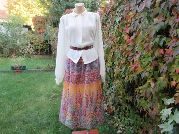Woolen Skirt / Wool Skirt /Rare Skirt Vintage / S… - image 3