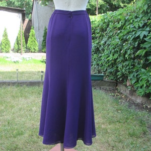 Jolie jupe longue / Jupe longue violette / Jupe longue violette / Taille 40 EUR / 42 / UK12 / 14 image 5