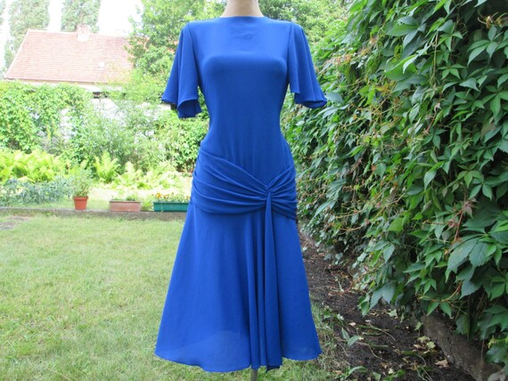 ultramarine blue dress Indigo Garden Dress Ultramarine / L