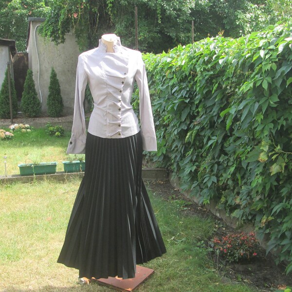 Back Pleats Track Skirt main image 1