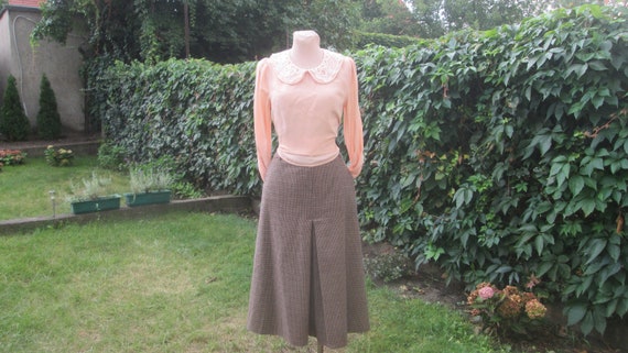 Viyella 2025 wool skirt