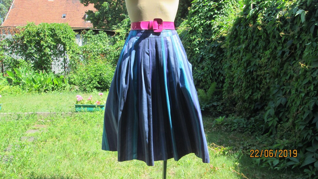 Rareism Women Stignert Multi Cotton Fabric Printed Ankle Length Skirt main image 1