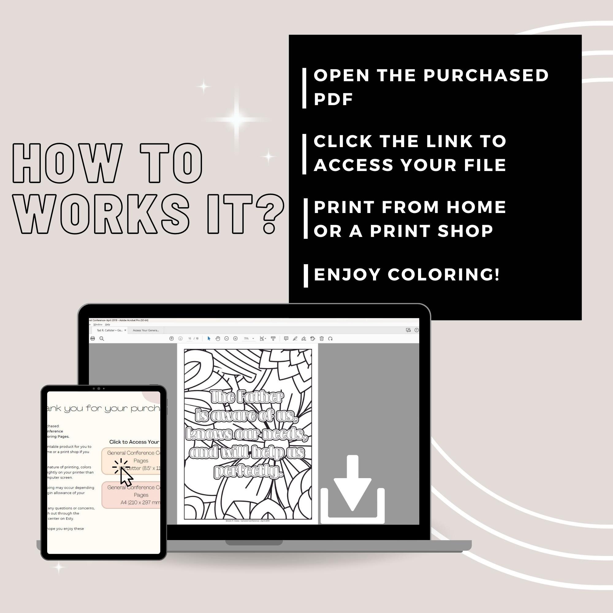 General Conference Quotes | General Conference Coloring Pages 2025 ...