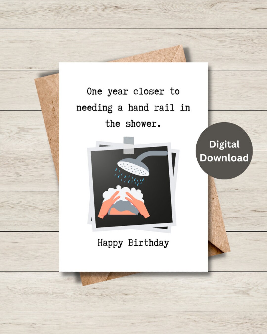 Funny Printable Birthday Card Printable Birthday Day Card - Etsy