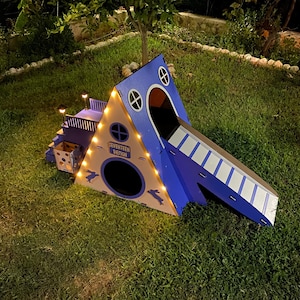 Modern Rabbit House, Indoor Rabbit Castle, Rabbit Furniture, Extra Large Rabbit House, Rabbit Bed, Bungalow Rabbit House,