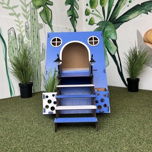 Modern Rabbit House, Indoor Rabbit Castle, Rabbit Furniture, Extra ...