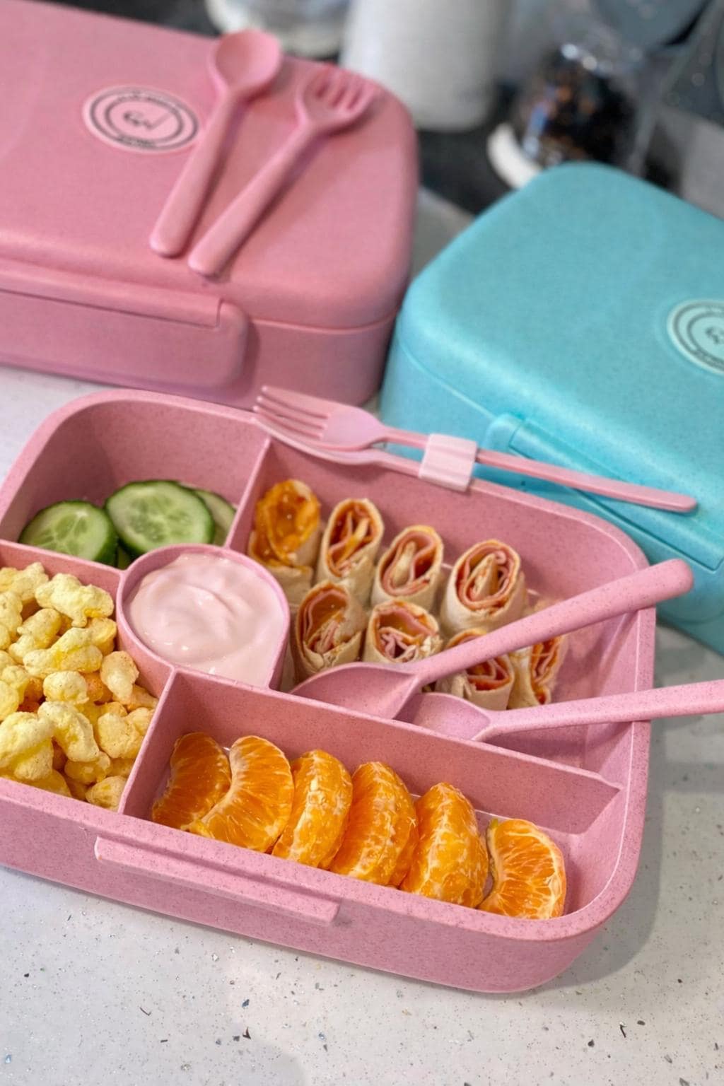 Bento Lunch Box for Kids Adults | 5 Compartment Bpa-free Meal Prep