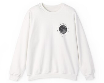 Planet Sweatshirt, Space Themed Crewneck, Astronomy Sweater, Galaxy Sweatshirt, Cosmic Hoodie Alternative, Solar System Shirt, Nerdy Gift