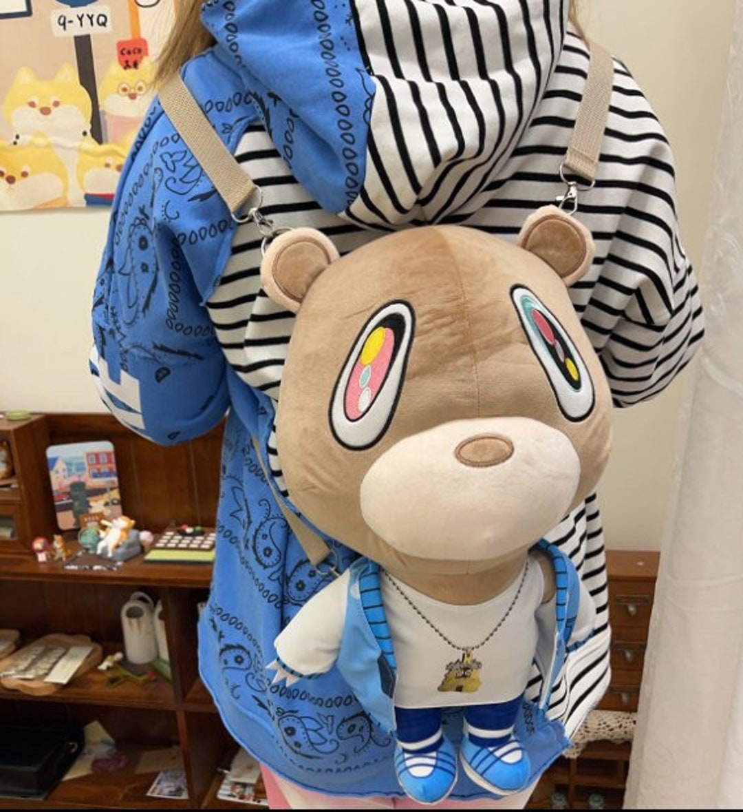 Kanye West Ye Graduation Plushie Backpack -  Norway