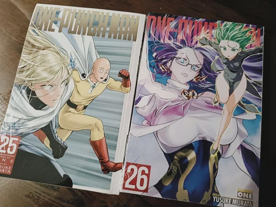 One Punch Man Manga Volume 1-31 Complete Full Set English Version