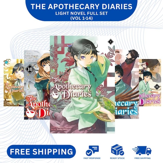 薬屋のひとりごと 英語版 The Apothecary Diaries 1-13 The Apothecary
