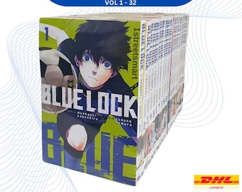 ブルーロック-BLUE LOCK- 1〜34巻セット Blue Lock Manga (Vol. 1-34) Loose/Full Set English Comic