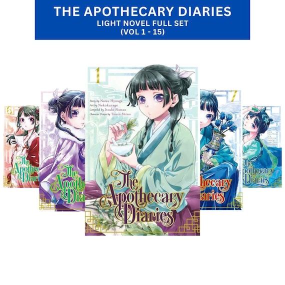 薬屋のひとりごと ライトノベル 1-15巻セット 最新英語版 - Etsy 日本